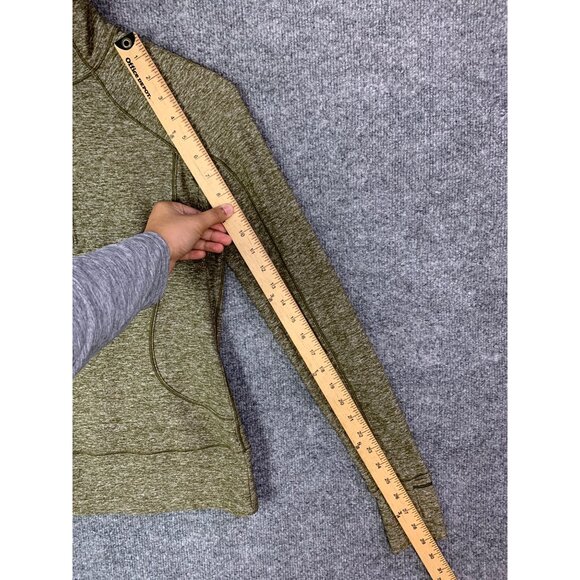 Lululemon Sz 4 Rush Hour Half Zip Athleisure Long Sleeve Stretch Athletic Shirt - Picture 7 of 11